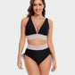 💖2025 Summer Sale 50% OFF👙High Waisted Tummy Control Color Block Bikini Sets
