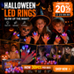 🔥Only £12.99 Last Day Promotion!🎁LED Light Halloween Glowing Ring